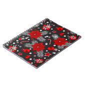 Carnet Décor de Noël Design motif (Côté gauche)