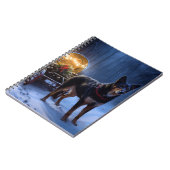 Carnet Décor de Noël Kelpie Snowy Sleigh (Côté gauche)