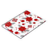 Carnet Décor de Noël motif (Côté gauche)
