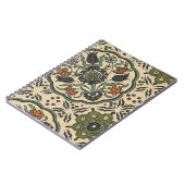 Carnet Décor Floral Perse Carrelage (Côté gauche)