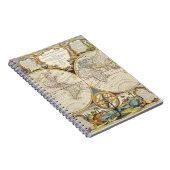 Carnet décoratif Monde Globe (Côté Droit)