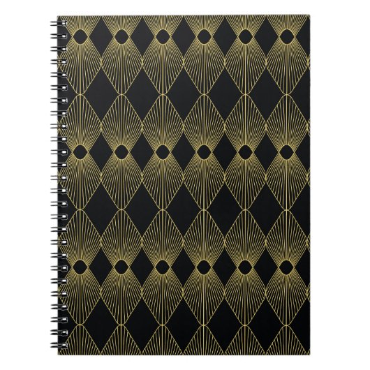 Carnet Décoration Art Déco Motif sans odeur (Devant)