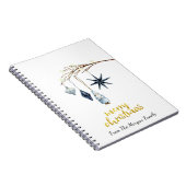 Carnet Décoration de branche d'arbre de Noël (Côté Droit)