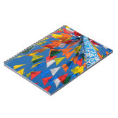 Carnet Décoration de drapeau triangulaire (Côté gauche)