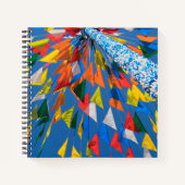 Carnet Décoration de drapeau triangulaire (Devant)