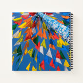 Carnet Décoration de drapeau triangulaire (Dos)