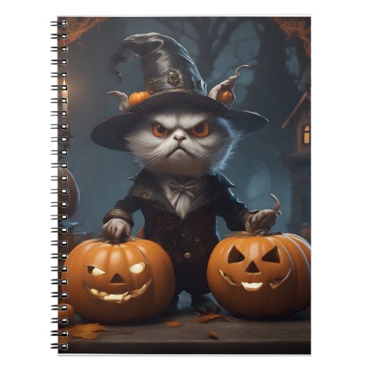 Carnet décoration d'halloween (Devant)