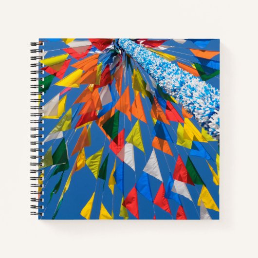 Carnet Décoration du drapeau triangle (Devant)