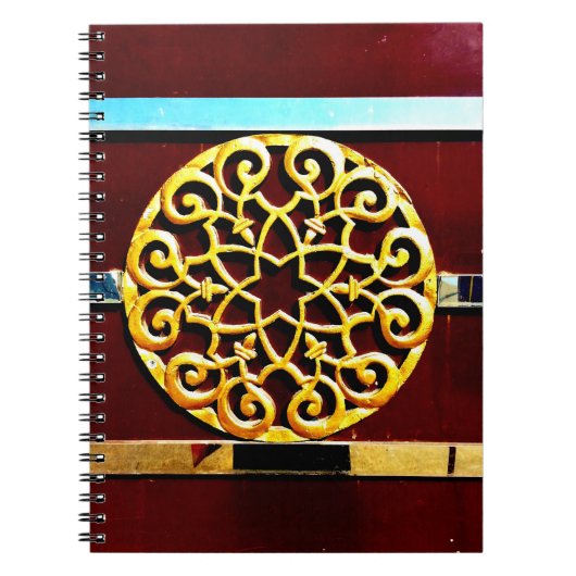 Carnet Décoration or (Devant)