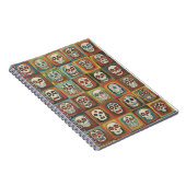 Carnet Decorative paint Skull Collection Mexican Folk (Côté Droit)