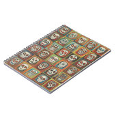 Carnet Decorative paint Skull Collection Mexican Folk (Côté gauche)