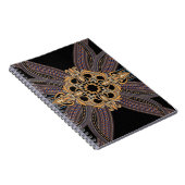 Carnet Décoré de motifs élégants et luxueux. Roc (Côté Droit)