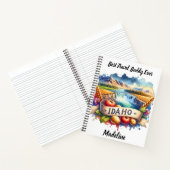 Carnet Découvrez la beauté de la moisson de l'Idaho ! (Intérieur)