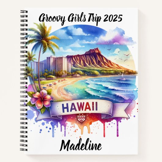 Carnet Découvrez les belles plages et les paysages d'Hawa (Devant)