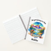 Carnet Découvrez les paysages à couper le souffle du Wyom (Intérieur)