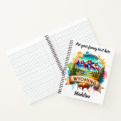 Carnet Découvrez les paysages sauvages du Wyoming (Intérieur)