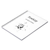 Carnet d'écriture de poésie (Côté gauche)