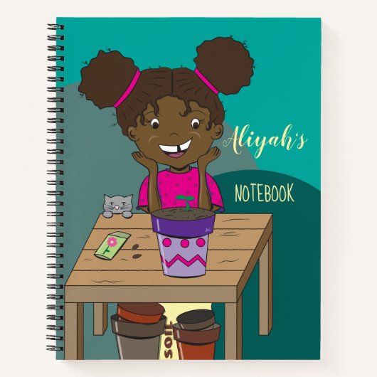 Carnet d'écriture personnalisée pour enfant (Devant)