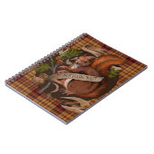 Carnet d'écureuil de la nature (Côté gauche)