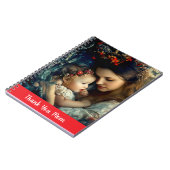 Carnet Dédicace aux mamans (Côté gauche)