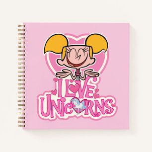 Carnet Dee Dee - I Love Unicorns