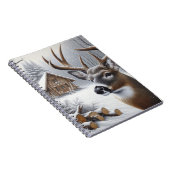 Carnet Deer d'hiver/Buck art (Côté Droit)