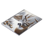 Carnet Deer d'hiver/Buck art (Côté gauche)