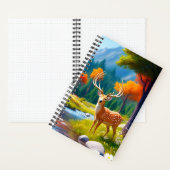 Carnet Deer d'or debout dans la forêt-987679 (À l'intérieur)