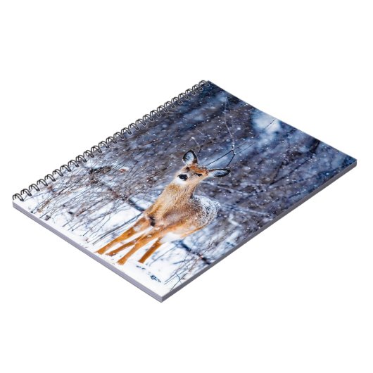Carnet Deer in the Snow (Côté gauche)