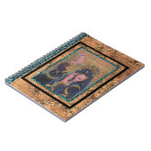 Carnet Déesse bastet égyptienne par Renee Lavoie (Côté gauche)