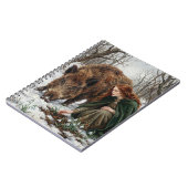Carnet Déesse celtique & Sanglier (Côté gauche)
