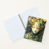 Carnet Déesse de la forêt enchantée avec papillons (2) (Intérieur)