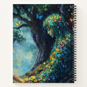 Carnet Déesse de la forêt enchantée avec papillons (6) (Dos)