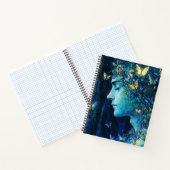Carnet Déesse de la forêt enchantée avec papillons (7) (Intérieur)