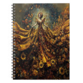 Carnet Déesse du tournesol (Devant)