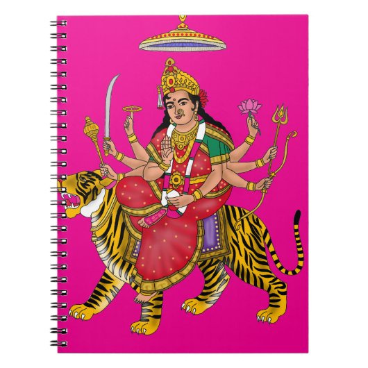 Carnet Déesse Durga (Devant)