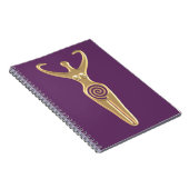 Carnet Déesse en spirale (Côté Droit)