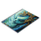 Carnet Déesse Ethérée : Fusion de l'Art et de l'Imaginair (Côté gauche)