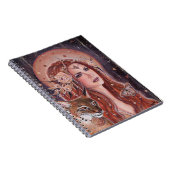 Carnet Déesse Freya avec Lynx par Renee Lavoie (Côté Droit)