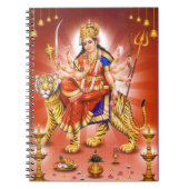 Carnet Déesse indoue Durga (Devant)