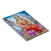 Carnet Déesse indoue Lakshmi Devi (Côté Droit)