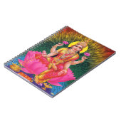 Carnet Déesse indoue Saraswati (Côté gauche)