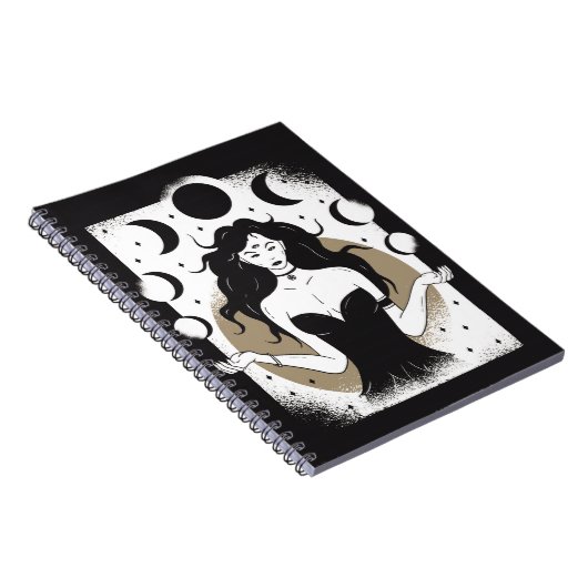 Carnet Déesse lunaire (Côté Droit)