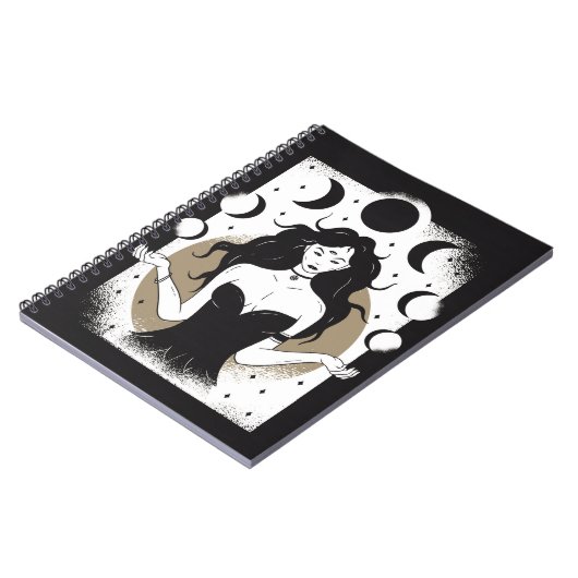 Carnet Déesse lunaire (Côté gauche)