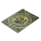 Carnet Déesse romaine Justice avec les anges par Raphael (Côté gauche)