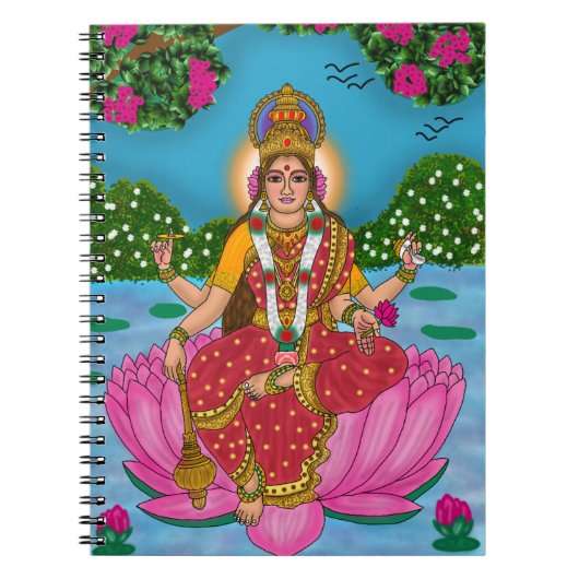 Carnet Déesse Siddhidatri (Devant)