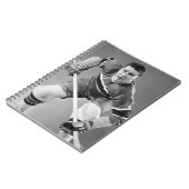 Carnet Défenseur d'hockey (Côté gauche)