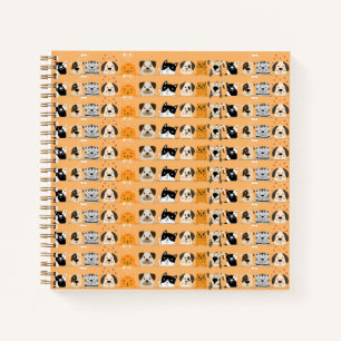 Carnet Défilé d'animaux de compagnie : Visages d'animaux 