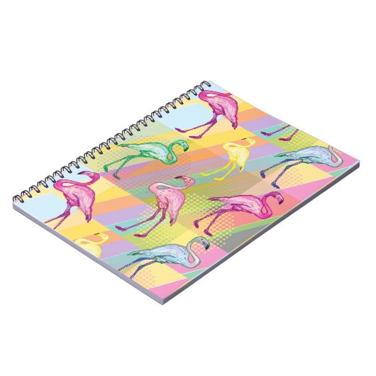 Carnet Défilé de Flamant rose (Côté gauche)