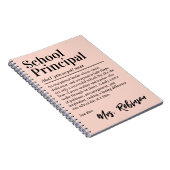 Carnet Définition de directeur d'école Citation Couvertur (Côté Droit)